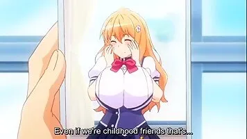 Lactating oppai mother in training (Anime)