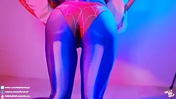 Spider Girl cosplayer getting fucked and creampied - Cosplay Porn Tube