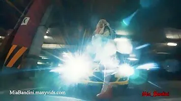 Harley Quinn Sucks Cock And Gets Fucked In Public Parking Lot