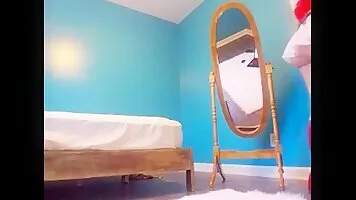 Harley Quinn Cosplayer Self-Bondage, Spanking And Masturbating