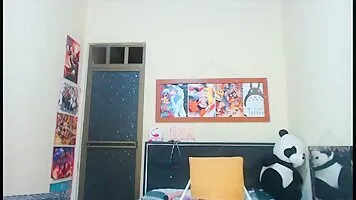 Elf cosplayer shows off her perfect tits and pussy