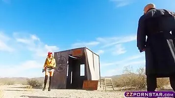 Cindy Aurum from Final Fantasy Cosplay Slut With Huge Tits Fucked In Thr Ass Outside