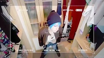 Chloe Price From Life Is Strange Cosplay Cutie Masturbating In Bathroom