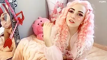 Aphrodite Cosplay Girl Giving You JOI And Makes You Cum