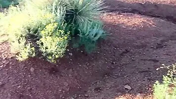 Exhibitionist freckledRED Rubs Her Big Clit Outdoors Until Moaning Orgasm